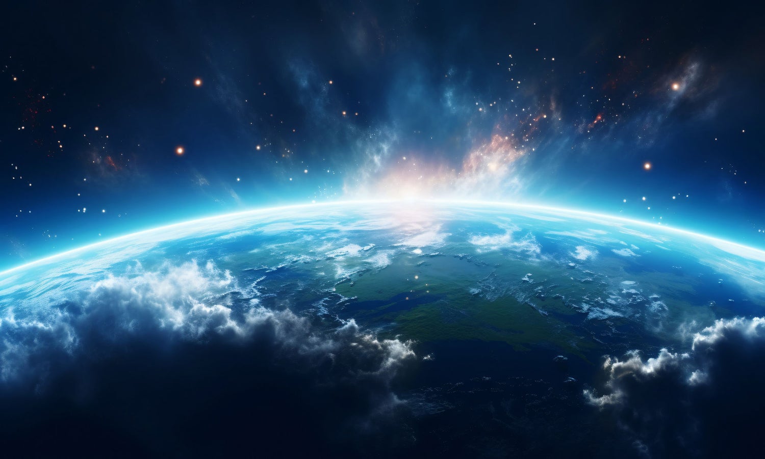 outer rim lit with bright lights