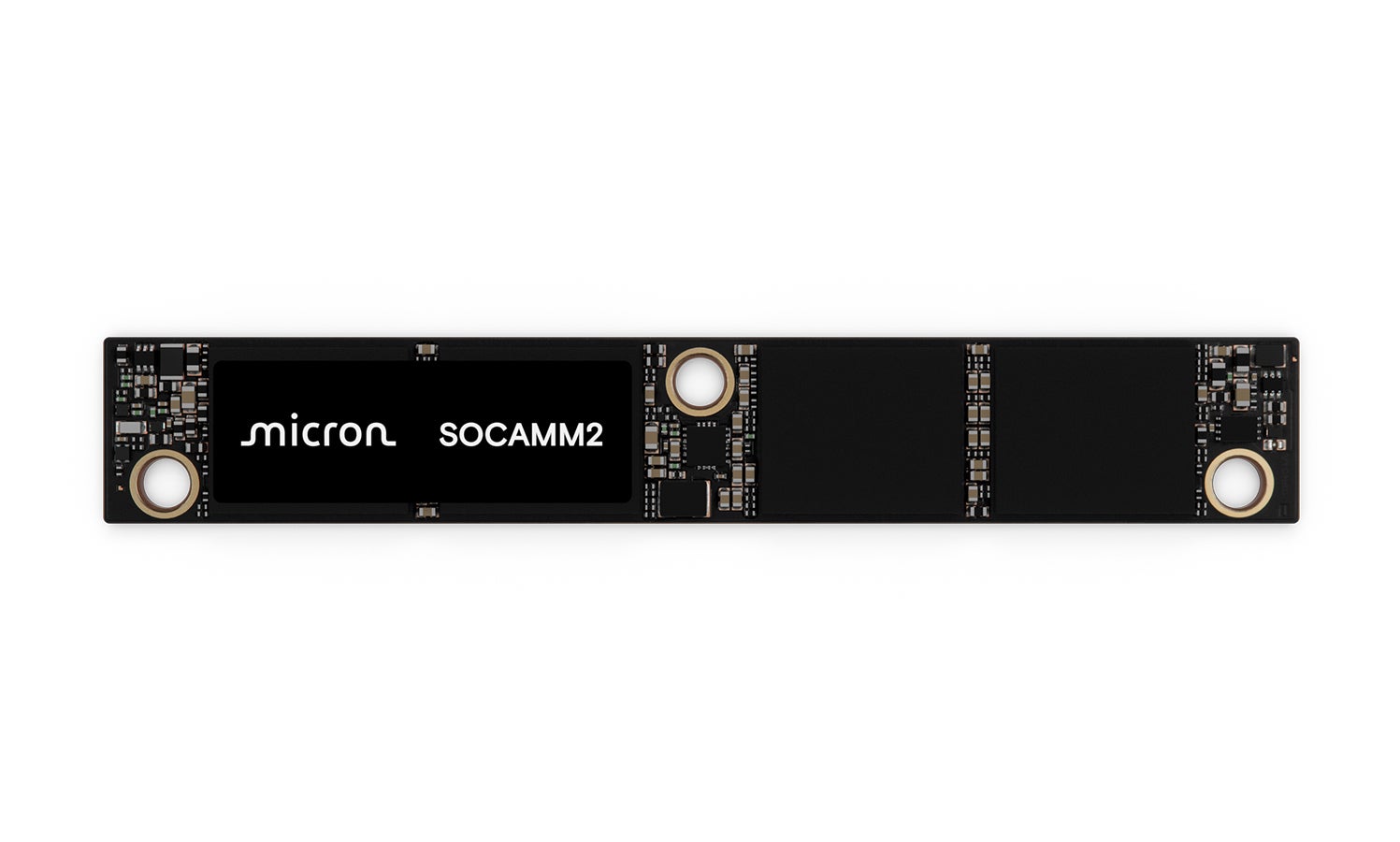 SOCAMM2 module front with white background