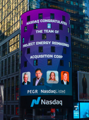 Project Energy Reimagined Acquisition Corp. to Ring the Nasdaq Stock Market Opening Bell